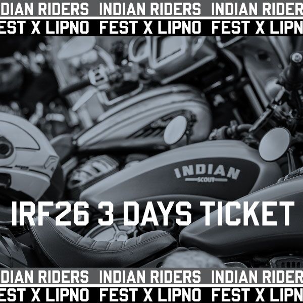 Indian Riders Fest 2026 3-Day Ticket