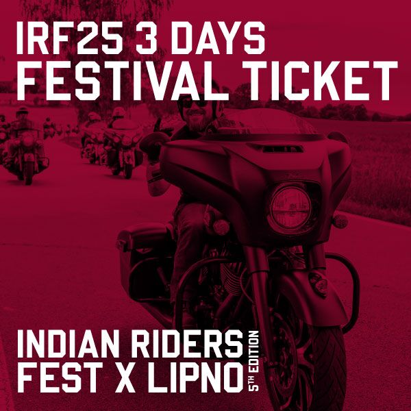 IRF25 3 days ticket